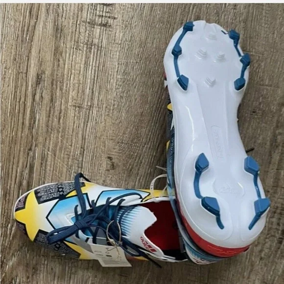 Adidas Gamemode Firm Ground Soccer Print Cleats Hybrid Touch 7.5 GZ1103 - Picture 4 of 5